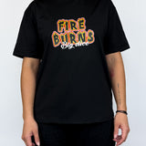 Remera unisex talle XS Fuego Quema