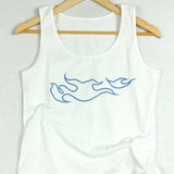 Musculosa unisex talle S Flama