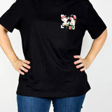 Remera unisex talle M Las Flores