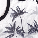 Musculosa unisex talle M estampada Las Palmeras