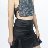 Top con brillos talle M Kesha