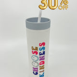 Vaso con sorbito Kind