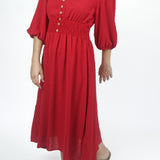 Vestido largo talle M Red