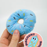 Peluche para mascotas Donut Celeste