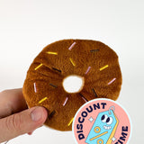 Peluche para mascotas Donut Marrón