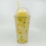 Vaso infantil con sorbito frosty Bananas