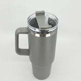 Vaso térmico de acero inoxidable con asa Quencher