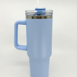 Vaso térmico de acero inoxidable con asa Quencher
