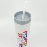 Vaso con sorbito Kind