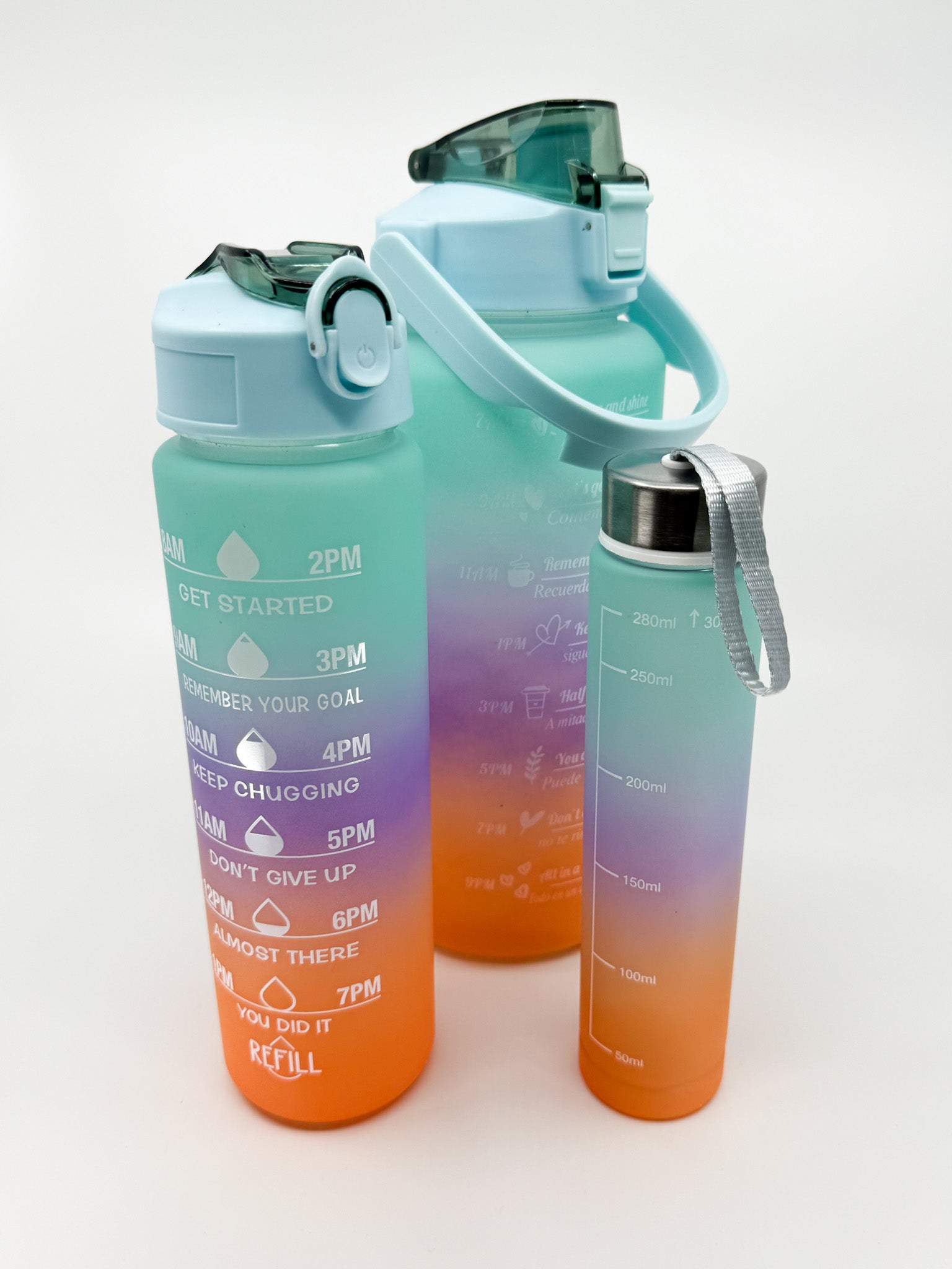 Set de 3 botellas deportivas Sporty