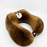 Almohada de cuello infantil de espuma con memoria Yogui