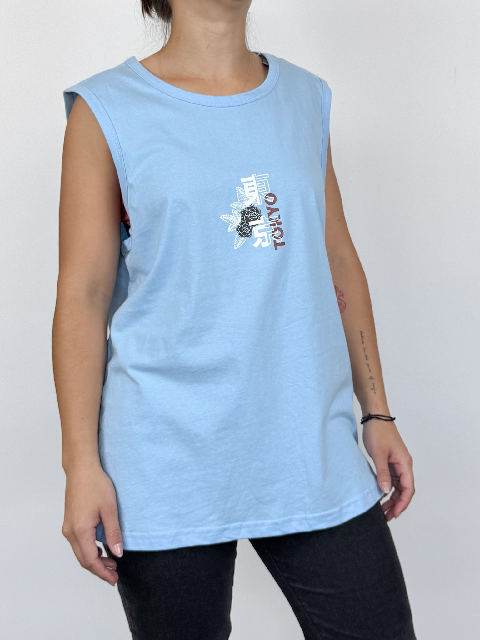 Musculosa unisex talle M Japanese