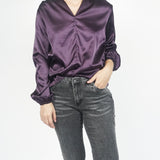Blusa satén talle M Venezia