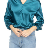 Blusa satén talle S Elena