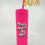 Vaso con sorbito Well
