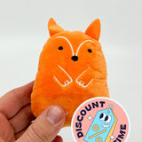 Peluche para mascotas Zorro