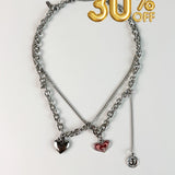 Collar Corazones