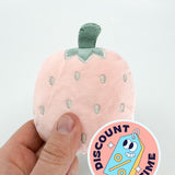 Peluche para mascotas Fruta Rosa