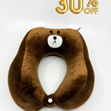Almohada de cuello infantil de espuma con memoria Yogui